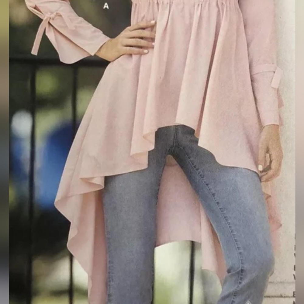 Monroe and Main hi low blouse - Picture 3 of 5